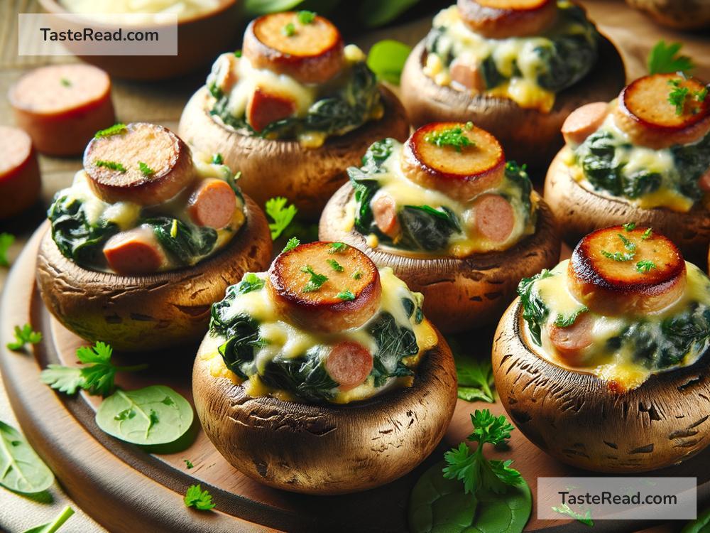 How to create savory sausage and spinach stuffed mushrooms