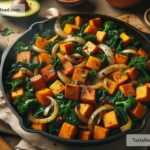 How to create savory sweet potato and kale hash
