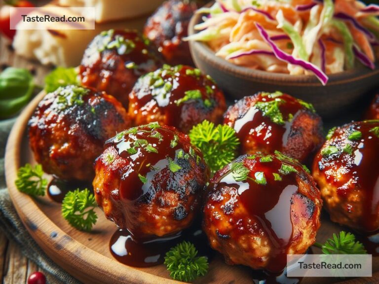 How to create smoky BBQ chicken meatballs