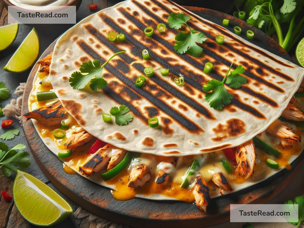 How to create smoky BBQ chicken quesadillas