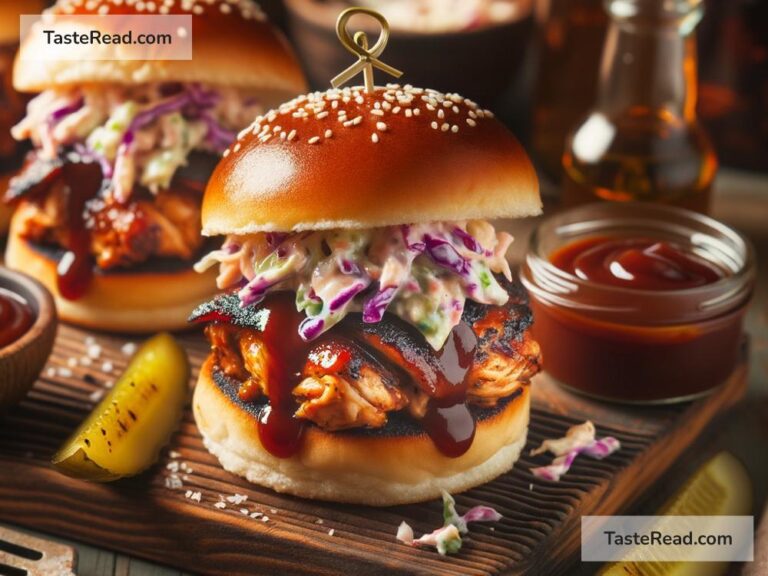 How to create smoky BBQ chicken sliders