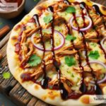 How to create smoky BBQ pulled chicken flatbread