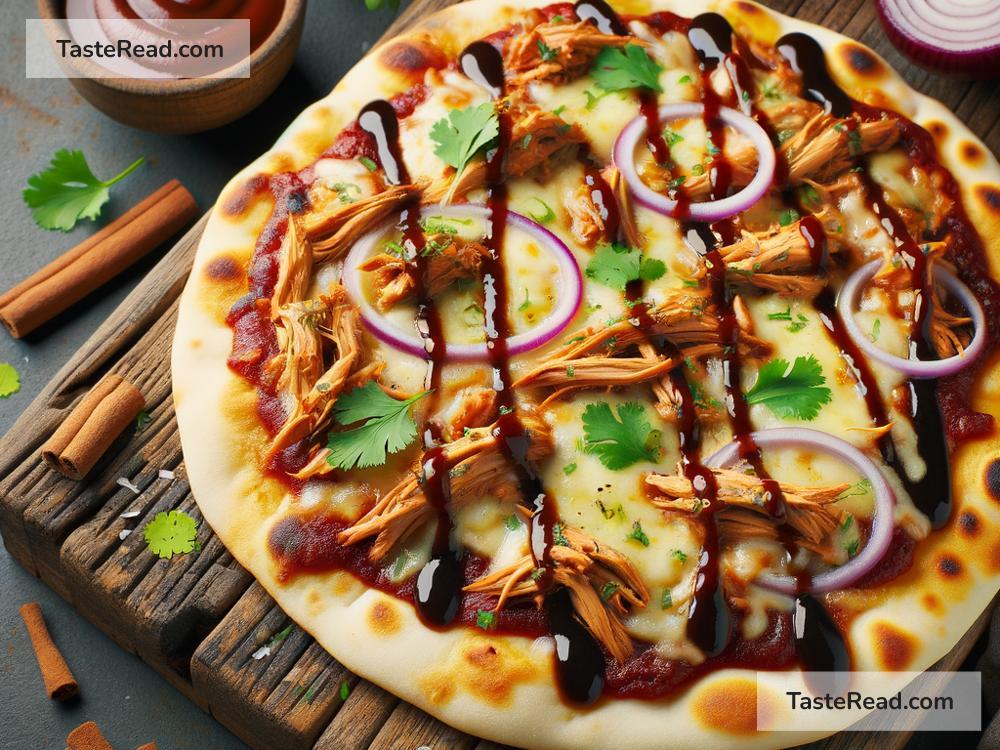 How to create smoky BBQ pulled chicken flatbread