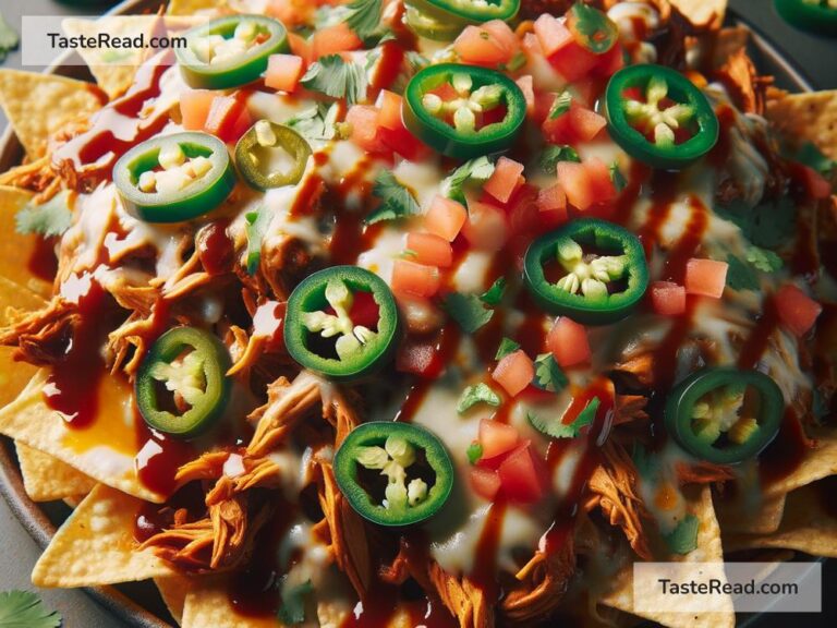 How to create smoky BBQ pulled chicken nachos