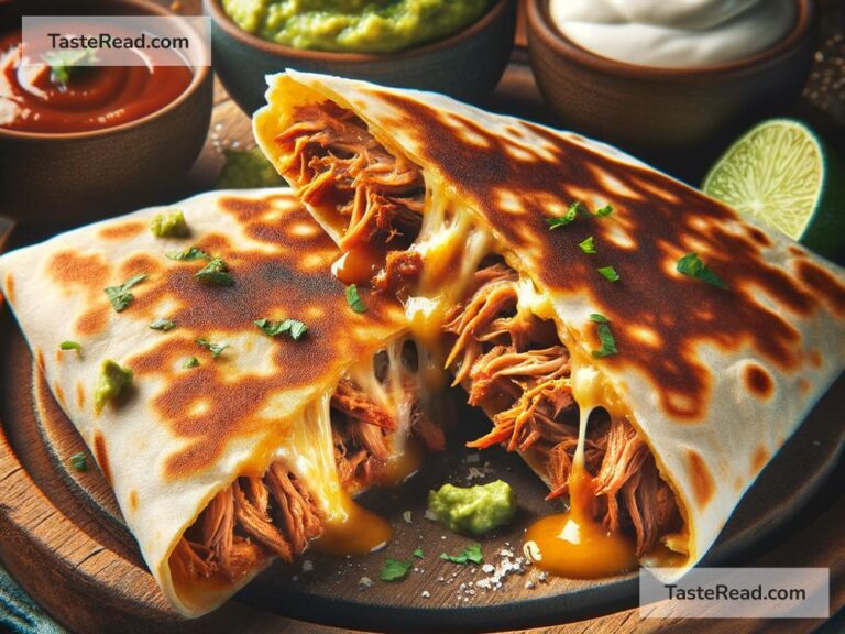 How to create smoky BBQ pulled pork quesadillas