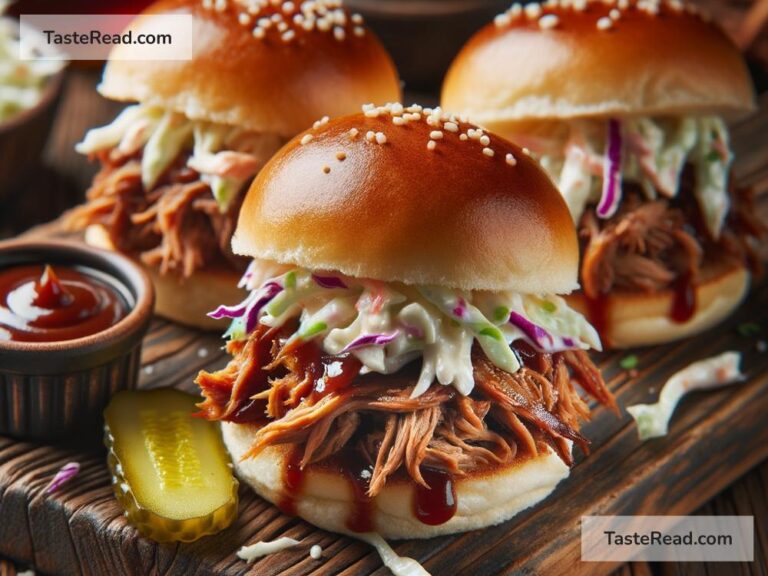 How to create smoky BBQ pulled pork sliders