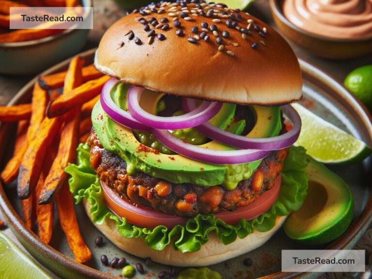 How to create smoky chipotle black bean burgers