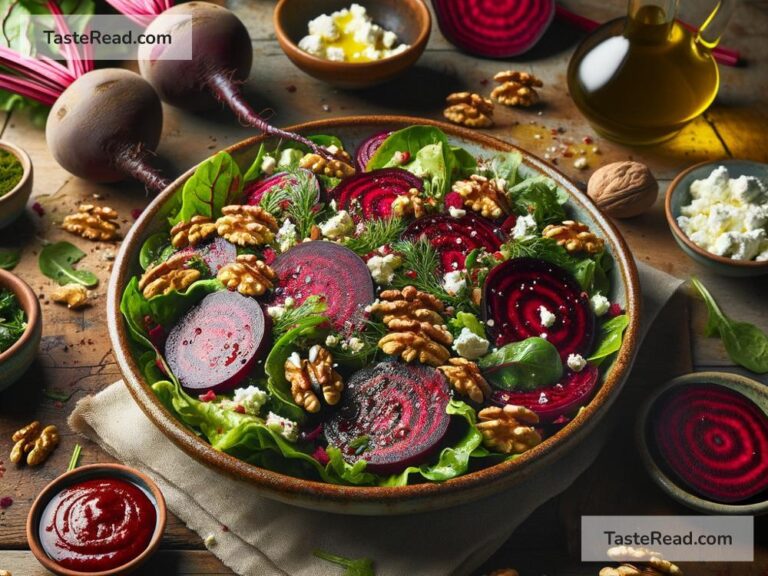 How to create smoky chipotle roasted beet salad
