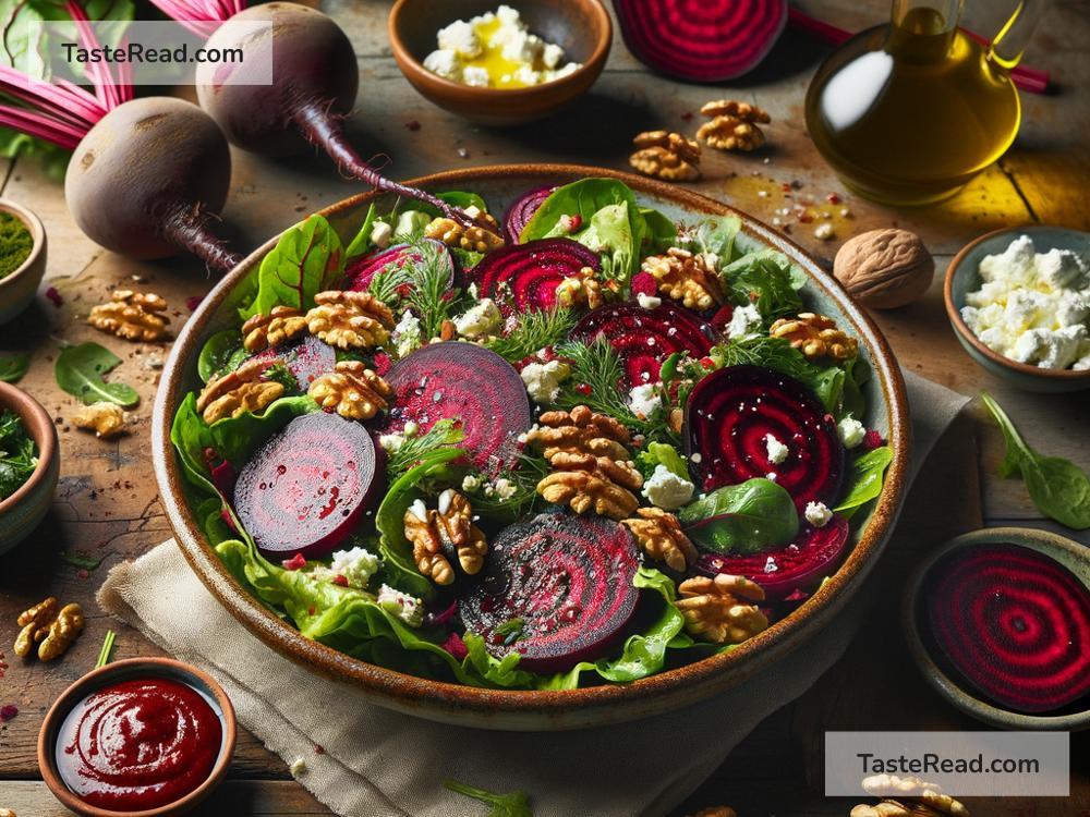 How to create smoky chipotle roasted beet salad