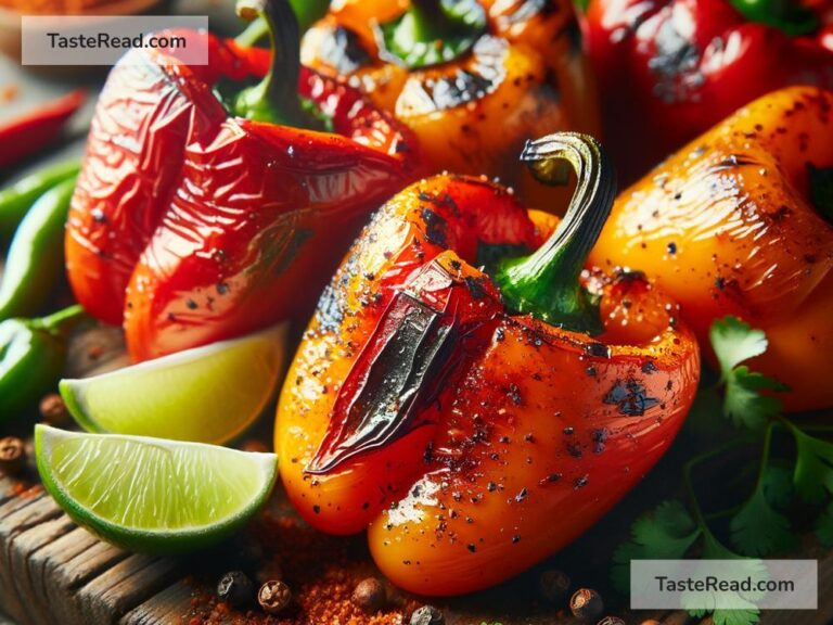 How to create smoky chipotle roasted bell peppers