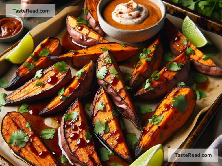How to create smoky chipotle roasted sweet potato wedges