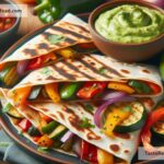 How to create smoky chipotle roasted veggie quesadillas