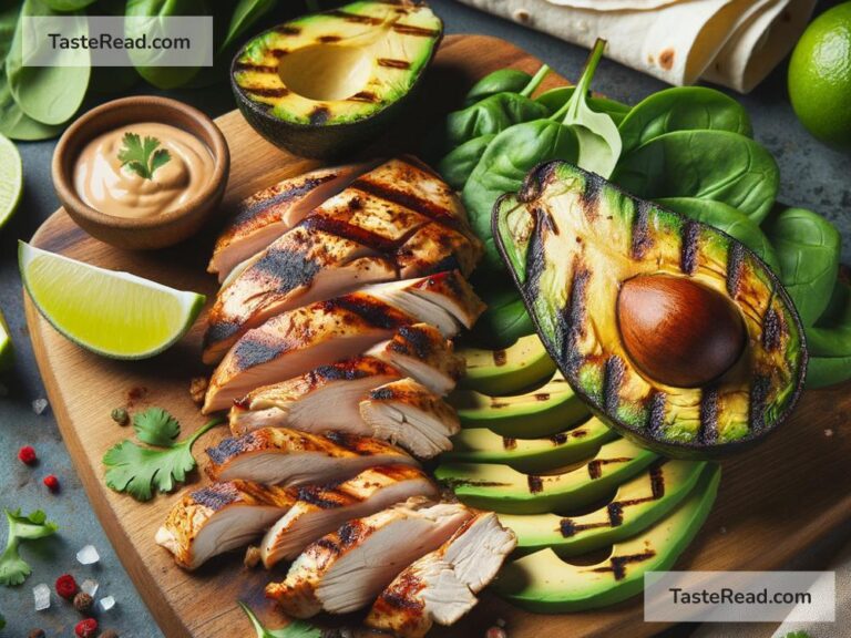 How to create smoky grilled chicken and avocado wraps