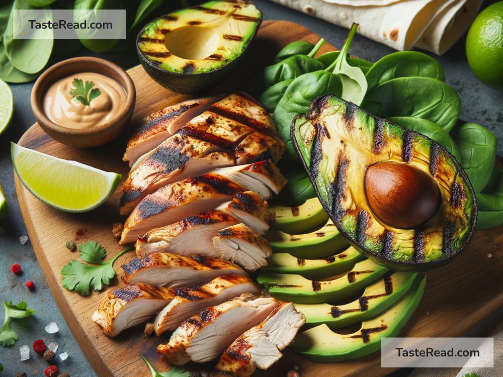 How to create smoky grilled chicken and avocado wraps
