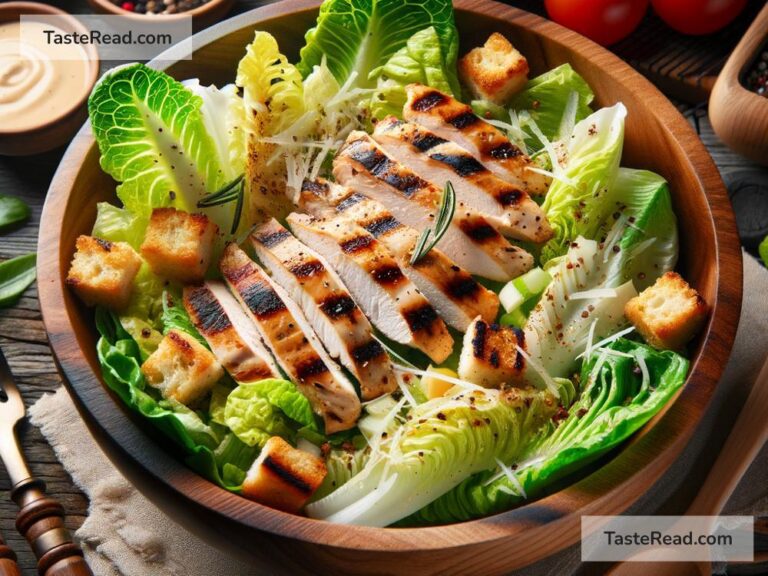 How to create smoky grilled chicken Caesar salad