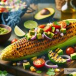 How to create smoky grilled corn and avocado salad