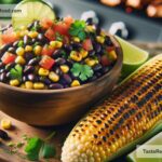 How to create smoky grilled corn and black bean salsa