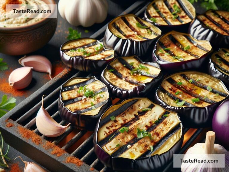 How to create smoky grilled eggplant dip