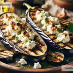 How to create smoky grilled eggplant rolls with feta