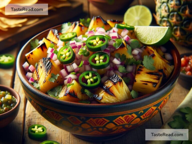 How to create smoky grilled pineapple salsa