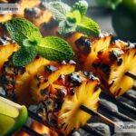 How to create smoky grilled pineapple skewers