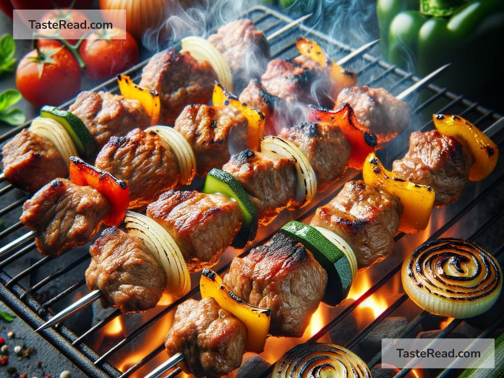 How to create smoky grilled pork kebabs