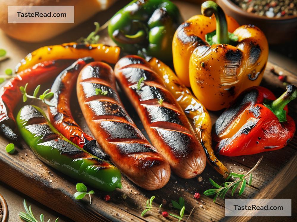 How to create smoky grilled sausage and peppers