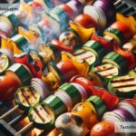 How to create smoky grilled vegetable skewers