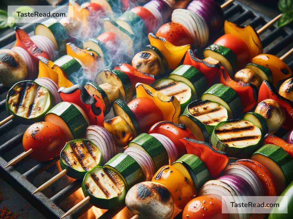 How to create smoky grilled vegetable skewers