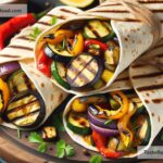 How to create smoky grilled vegetable wraps
