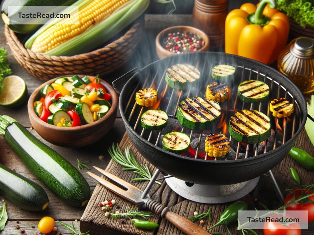 How to create smoky grilled zucchini and corn salad