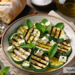 How to create smoky grilled zucchini and feta salad