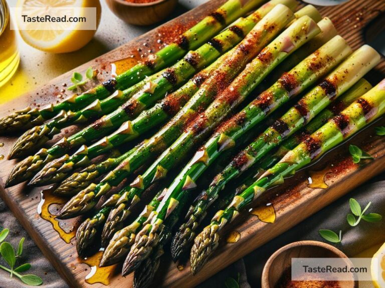 How to create smoky paprika grilled asparagus