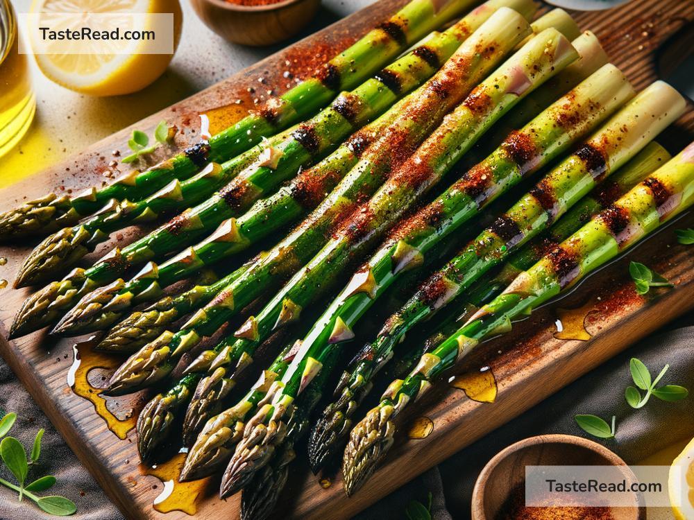 How to create smoky paprika grilled asparagus