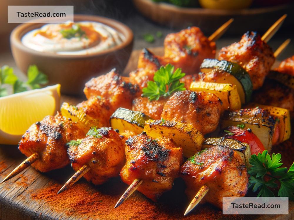 How to create smoky paprika grilled chicken skewers