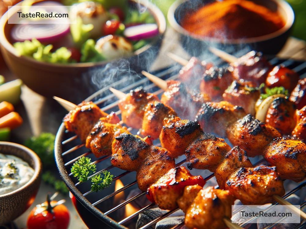 How to create smoky paprika grilled chicken skewers