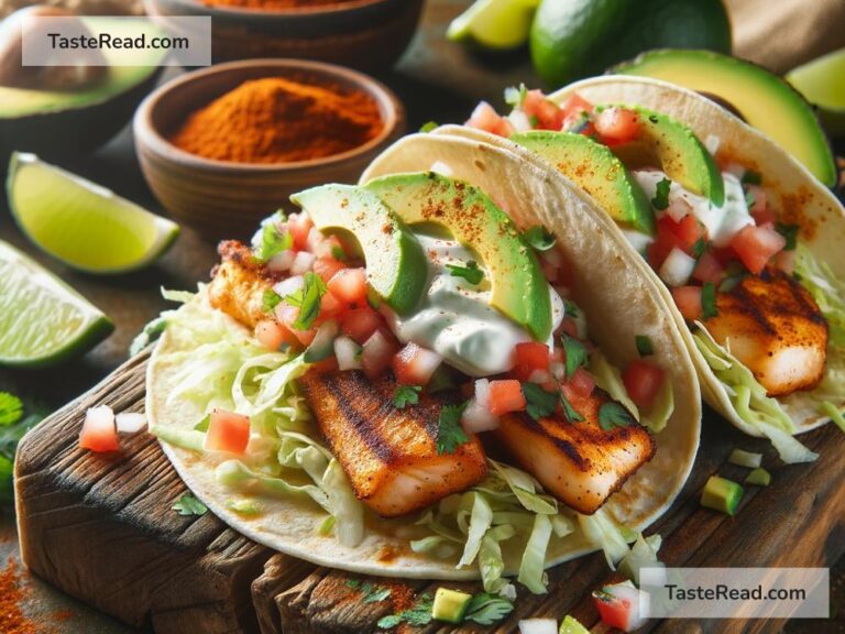 How to create smoky paprika grilled fish tacos