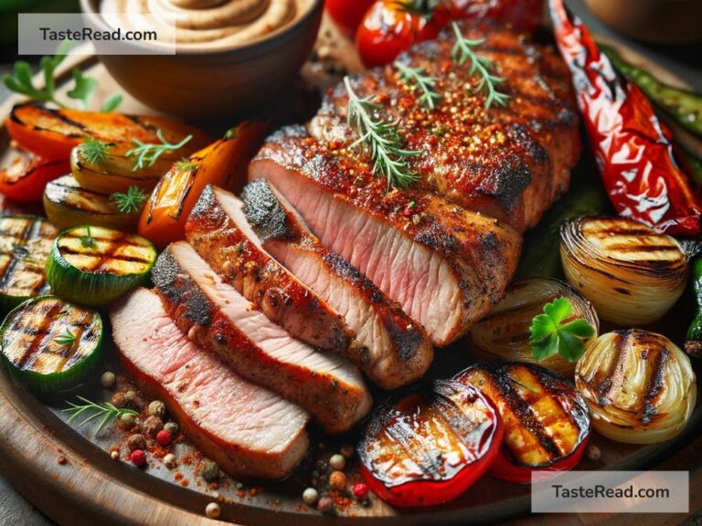 How to create smoky paprika grilled pork tenderloin
