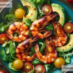 How to create smoky paprika grilled shrimp salad