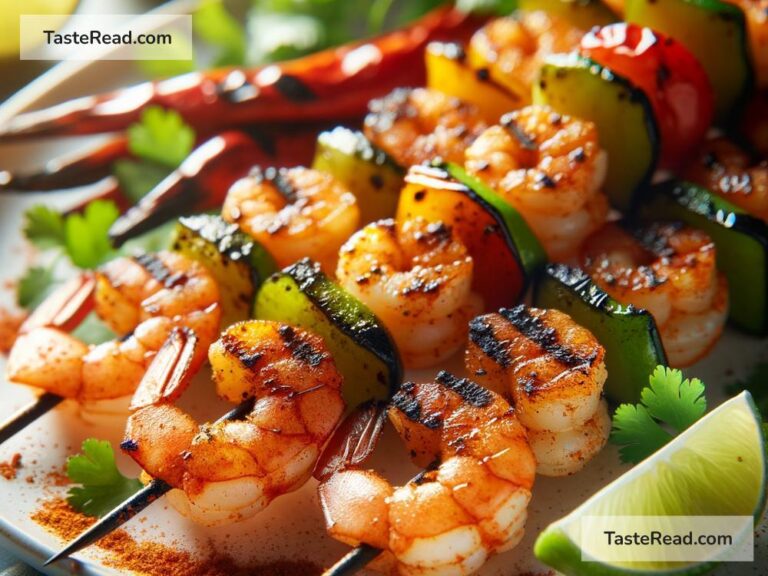 How to create smoky paprika grilled shrimp skewers