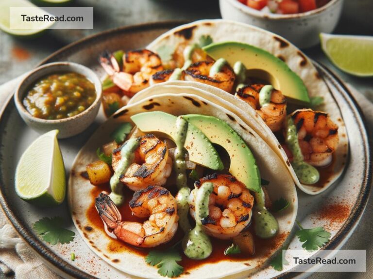 How to create smoky paprika grilled shrimp tacos