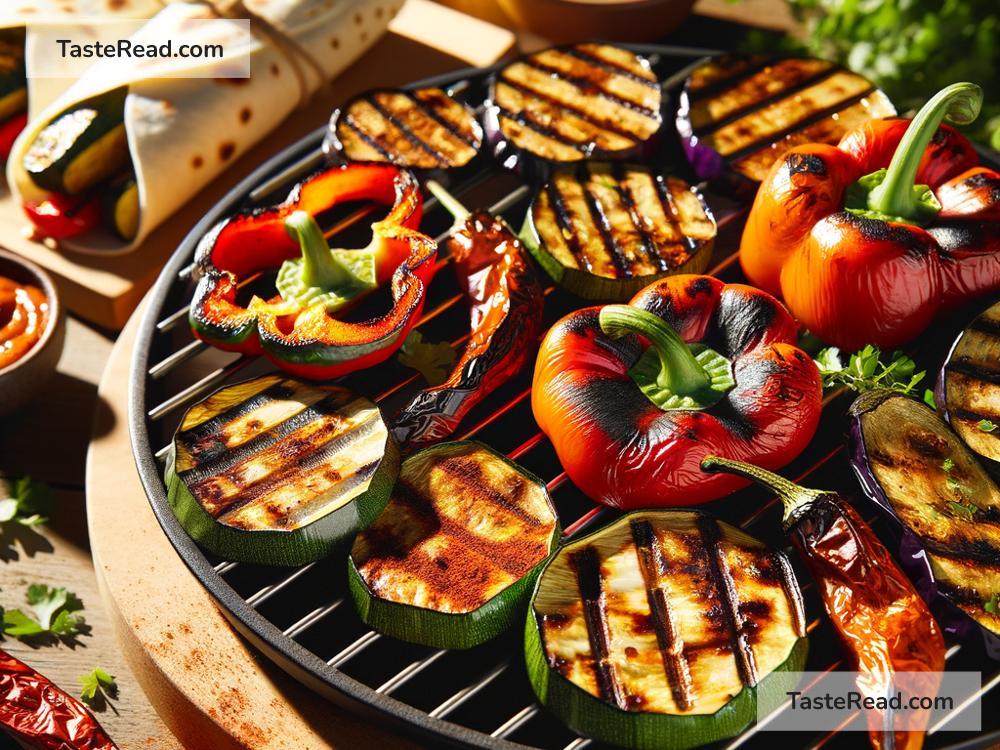 How to create smoky paprika grilled vegetable wraps