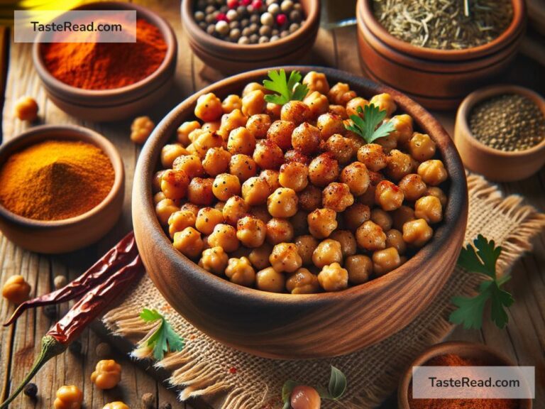 How to create smoky paprika roasted chickpeas