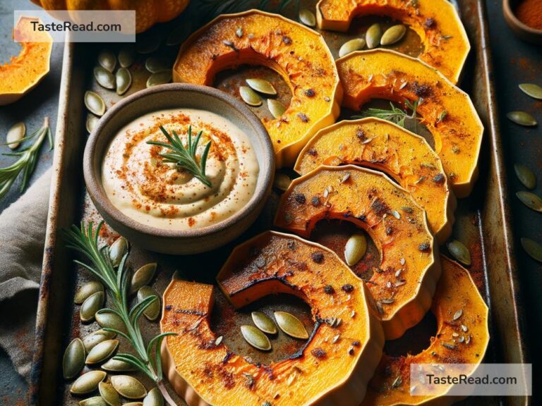How to create smoky paprika roasted pumpkin slices