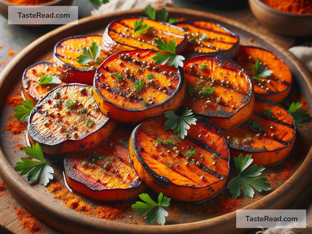 How to create smoky paprika roasted sweet potato medallions
