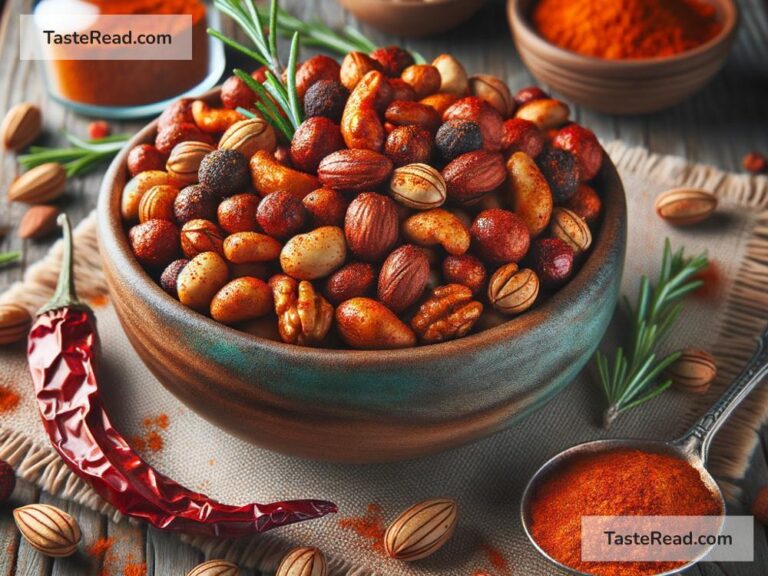 How to create smoky paprika spiced roasted nuts