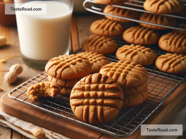 How to create soft and chewy peanut butter cookies