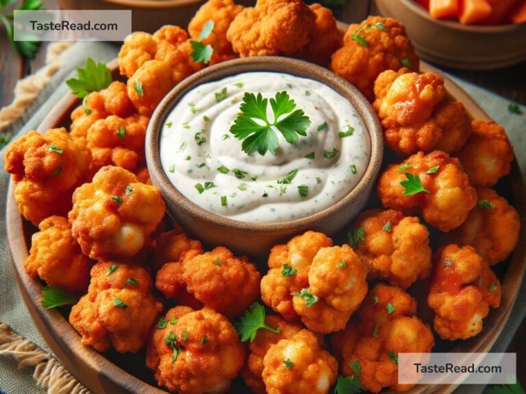 How to create spicy buffalo cauliflower bites
