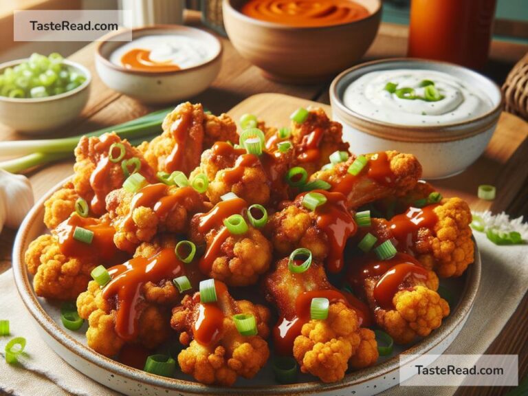 how to create spicy buffalo cauliflower wings