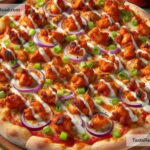 how to create spicy buffalo chicken pizza